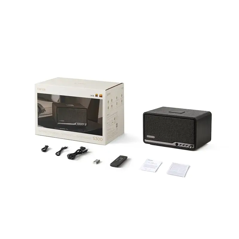 Edifier S300BW (Speaker Black Walnut / დინამიკები შავი ხისფერში) - Image 6