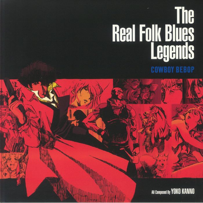 The Seatbelts, Yoko Kanno – The Real Folk Blues Legends - Cowboy Bebop (dark blue marbled vinyl 2xLP )